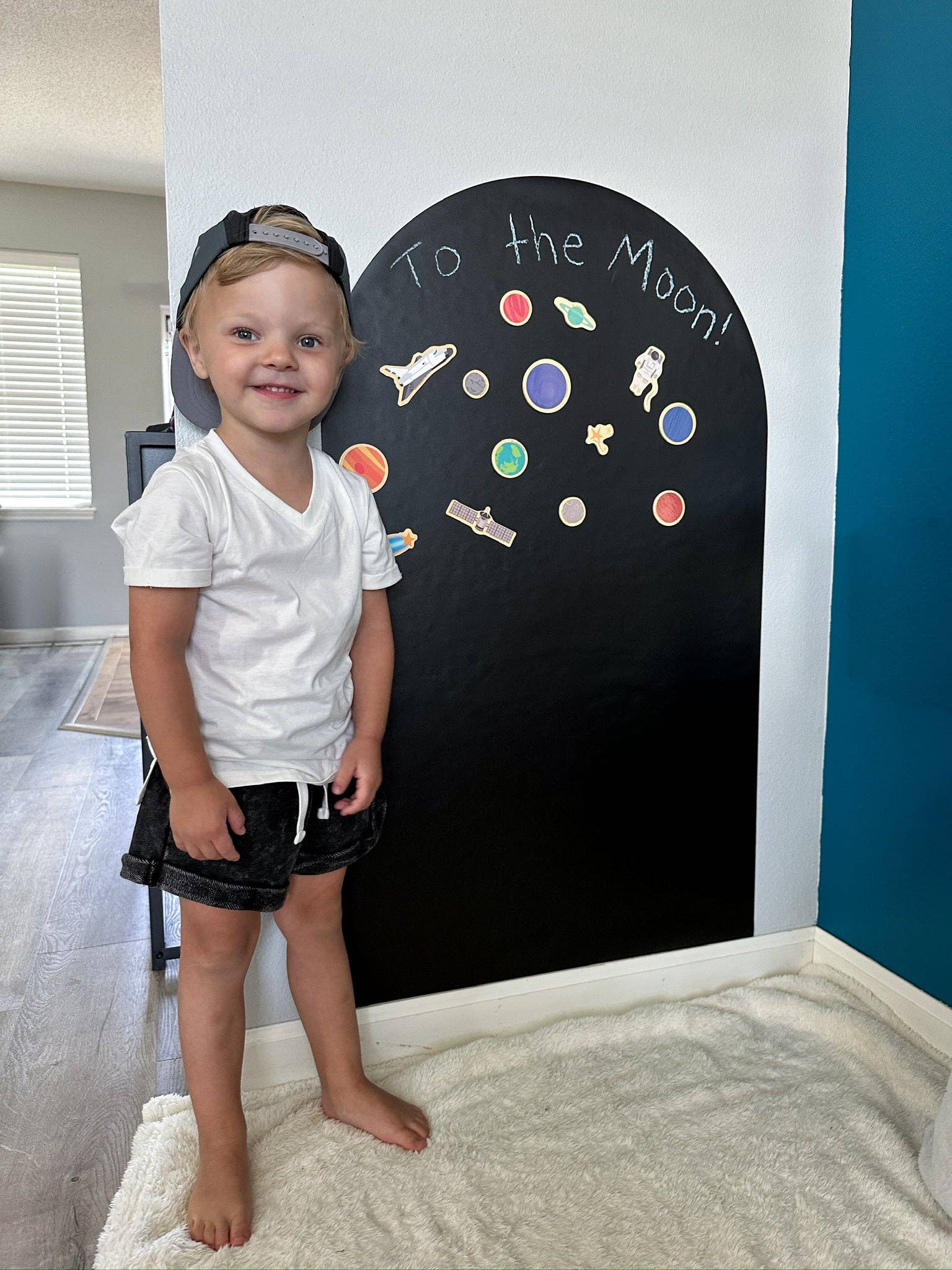 Magnetic Chalkboard Wall Decal