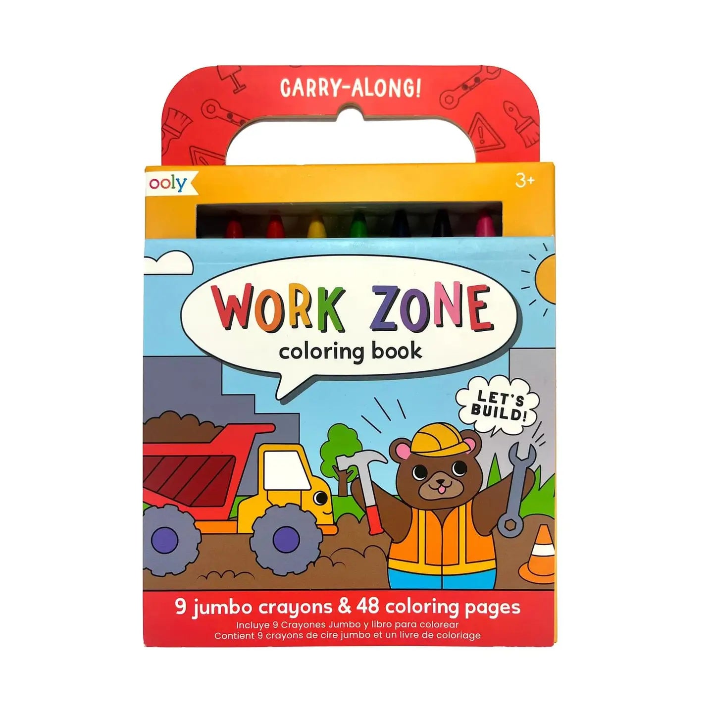 Carry Along Coloring Kit: Work Zone