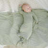 Bamboo Swaddle Blanket (Dried Thyme)