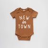 Camel Organic New in Town Bodysuit (0-3 Months)