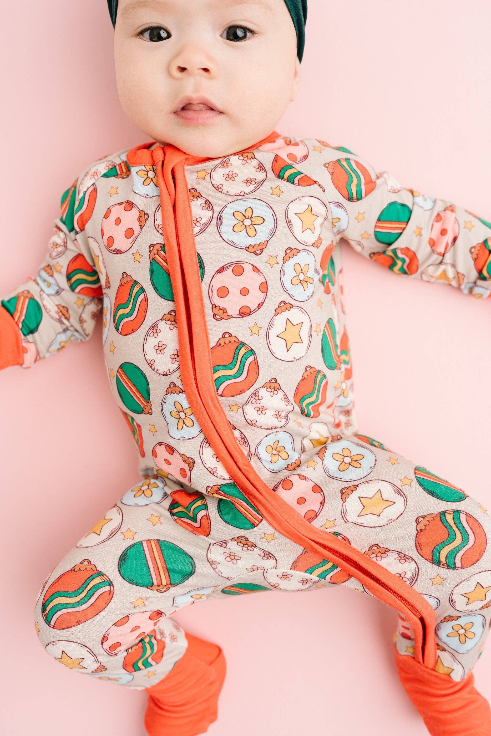 Joyful Ornaments One Piece Pajama