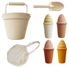 Natural Sunset Ice Cream Beach Set