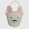 Rope Bunny Easter Basket (Cream)