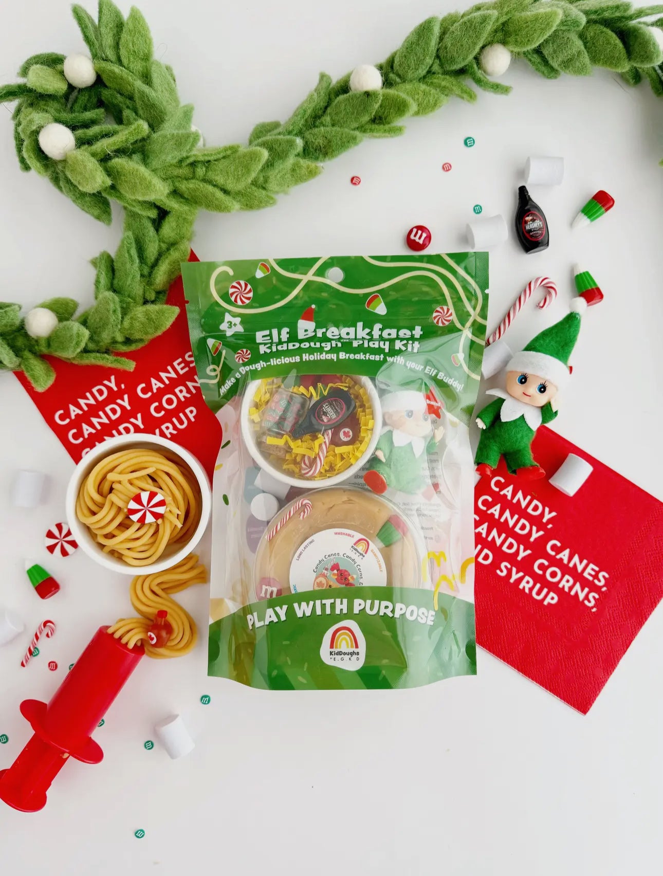 Elf Breakfast Playdough Kit