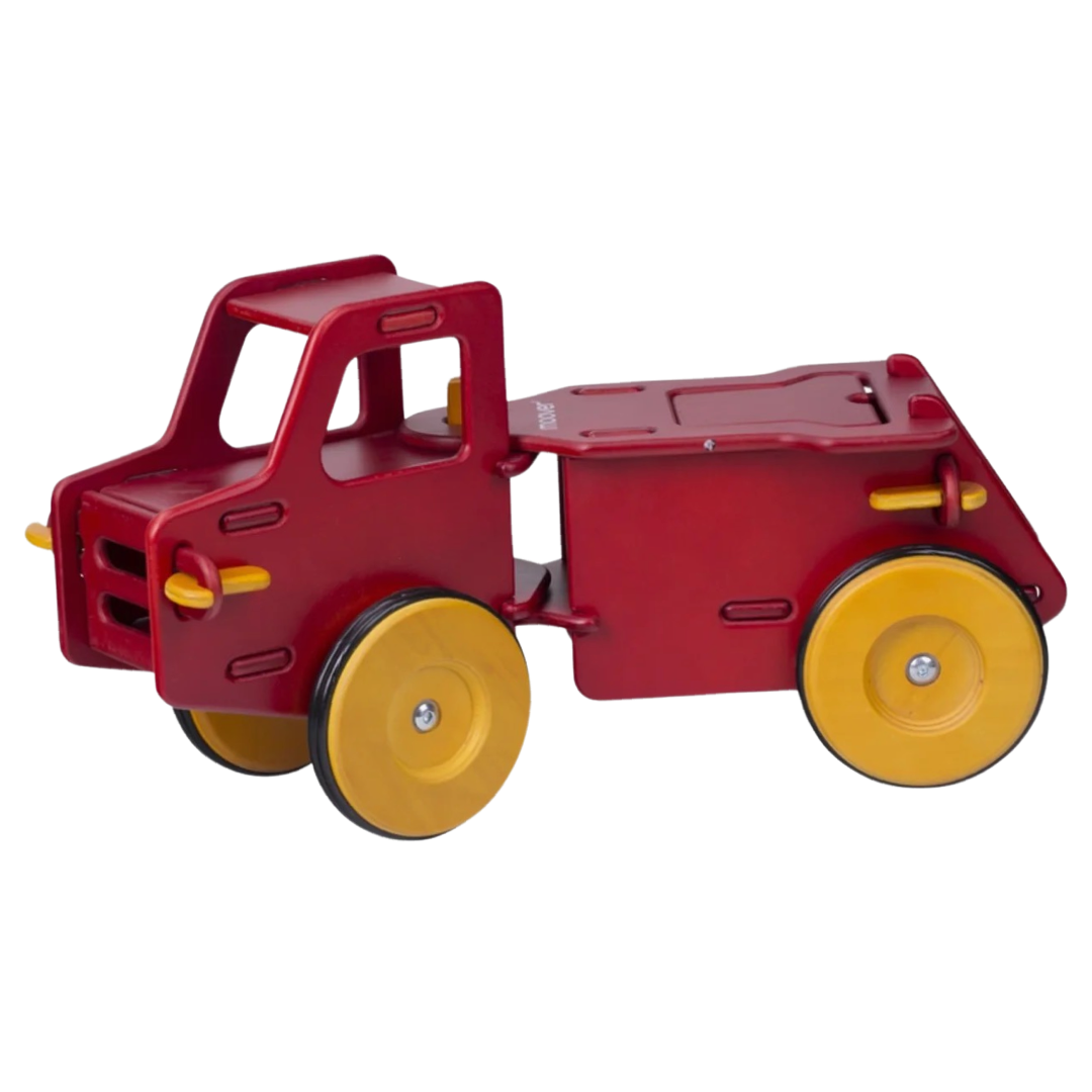 Wood Ride-On Truck (Red)