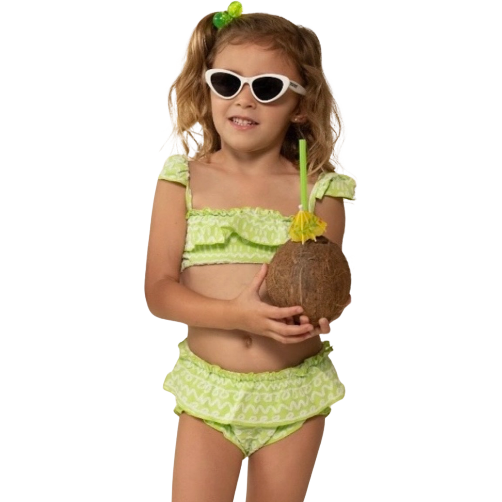 Lime Icing Mini Cabana Bikini Set