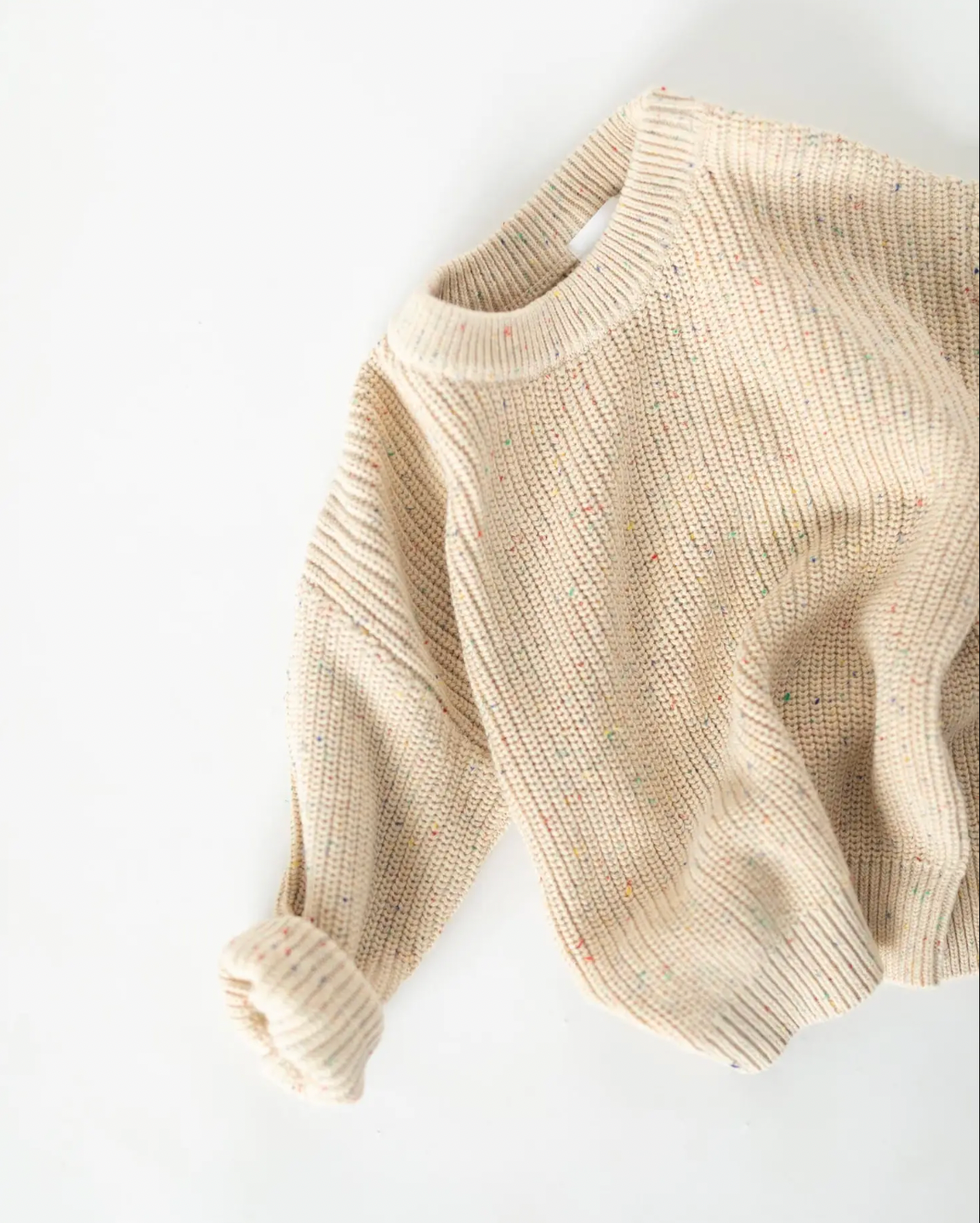 Sprinkle Knit Chunky Sweater