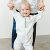 Sherpa Baby Bunting Two-Way Zip Onesie