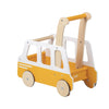 School Bus Wood Push Toy