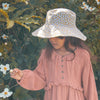 Ditsy Gingham Reversible Sun Hat