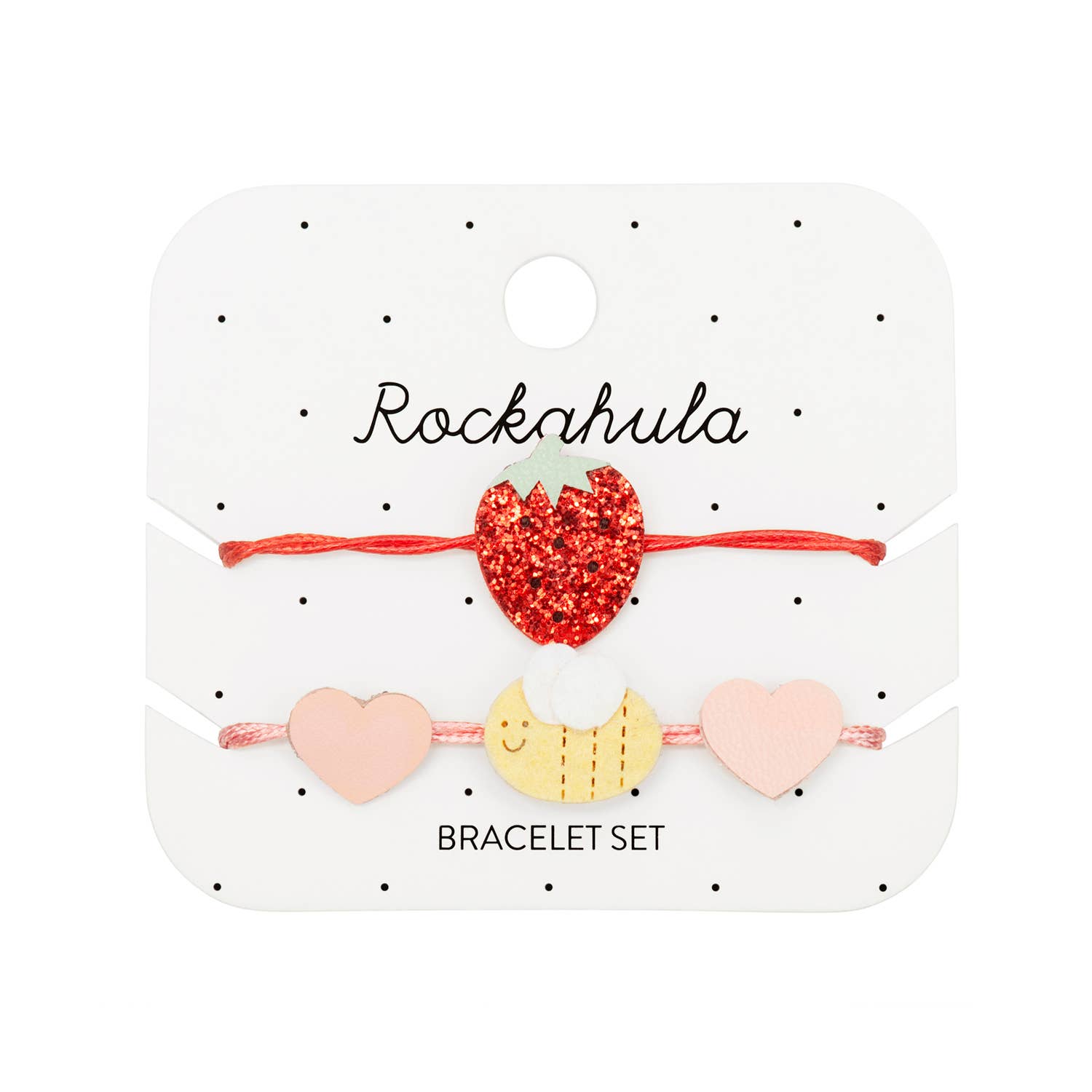 Strawberry Buzzin’ Bracelet Set