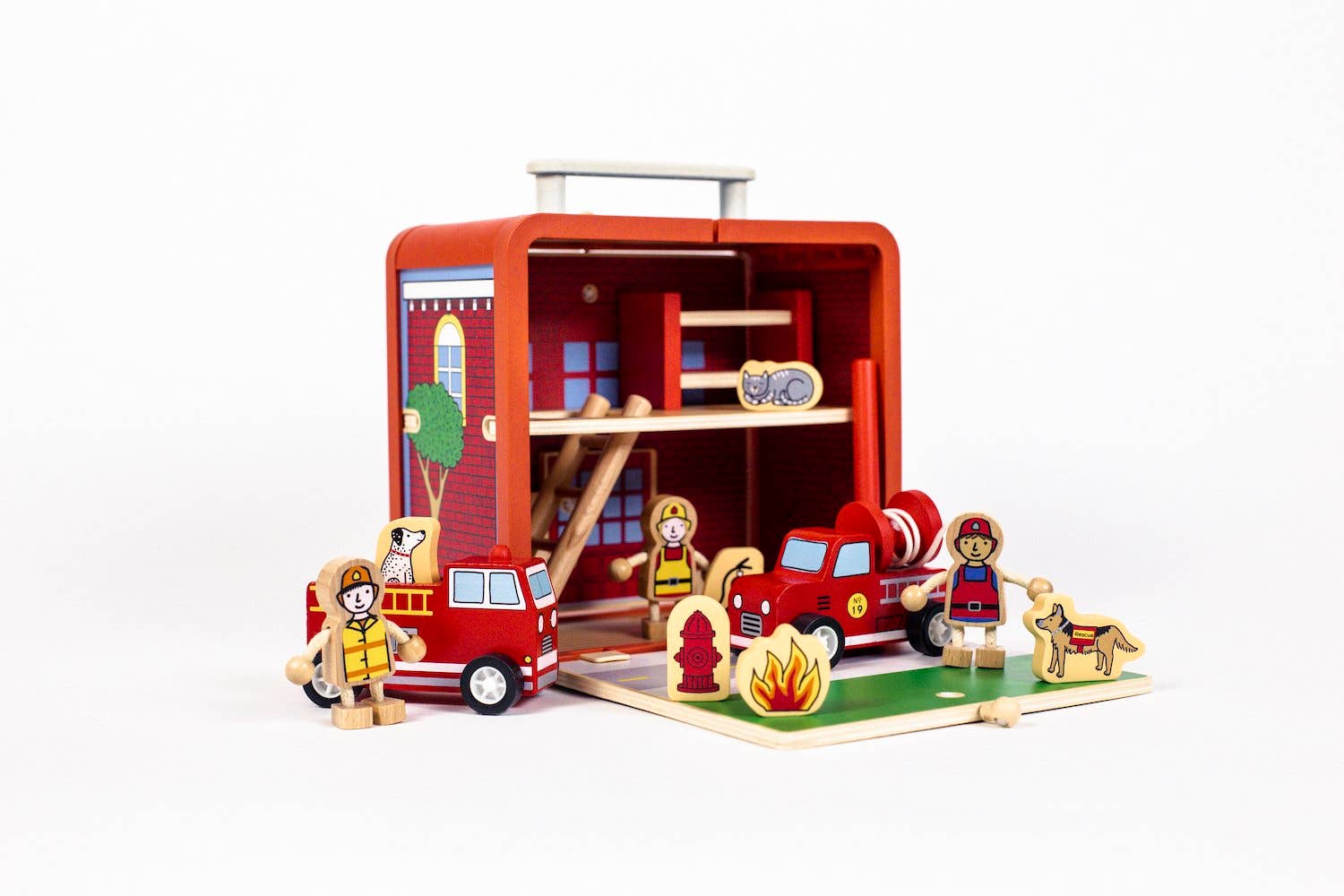 Fire House Suitcase