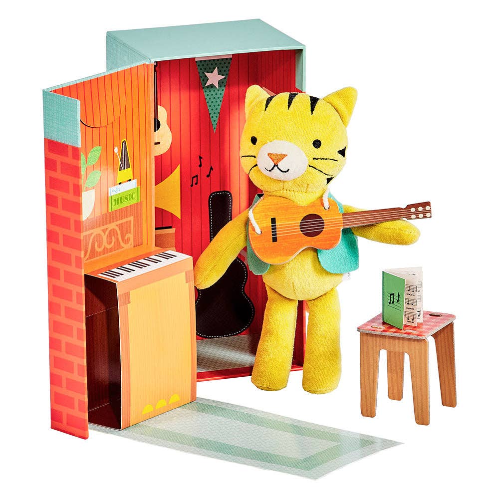 Theodore The Tiger Music Room  Play Set